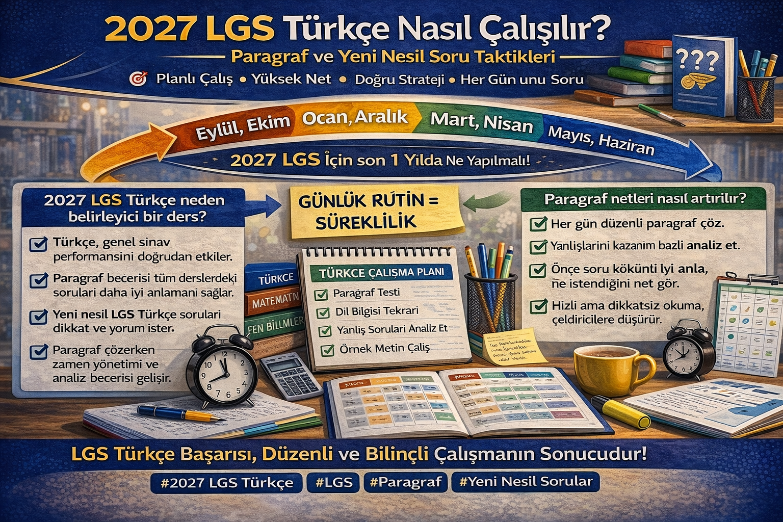 2027 LGS Motivasyonu Nasıl Korunur? Öğrenciler İçin Rehber kapak görseli