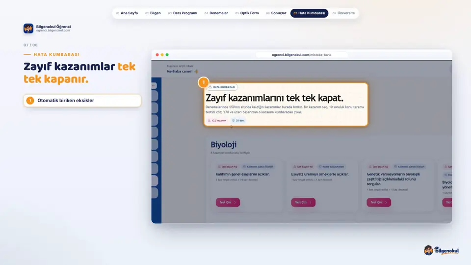 Hata Kumbarası videosundan bir kare